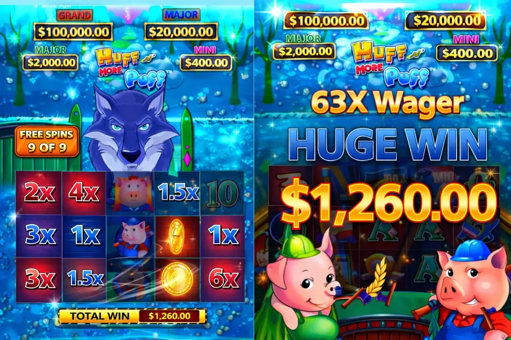 Huff N’ More Puff Slot App